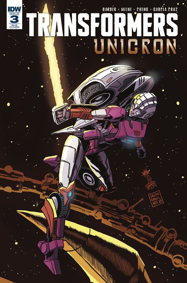 Transformers Unicron #3 (25 Copy Cover Francavilla)