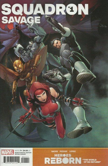 Heroes Reborn: Squadron Savage #1 Comic