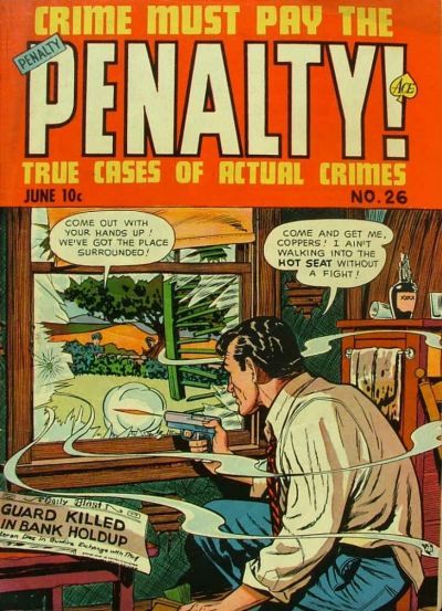 Crime Must Pay the Penalty #26 Comic