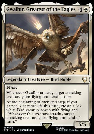 Gwaihir, Greatest of the Eagles (The Lord of the Rings Commander Decks) Trading Card