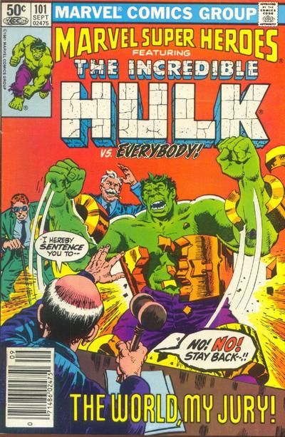 Marvel Super-Heroes #101 Comic
