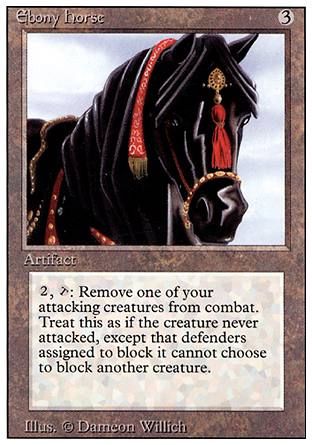 Ebony Horse (Revised Edition) Trading Card