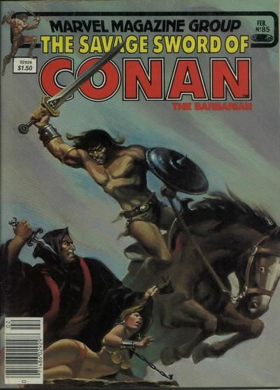 The Savage Sword of Conan #85 Comic