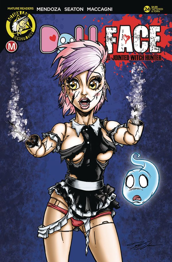 Dollface #24 (Cover D Maccagni Pin Up Risque)