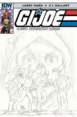 G.I. Joe: A Real American Hero #213 (10 Copy Cover)
