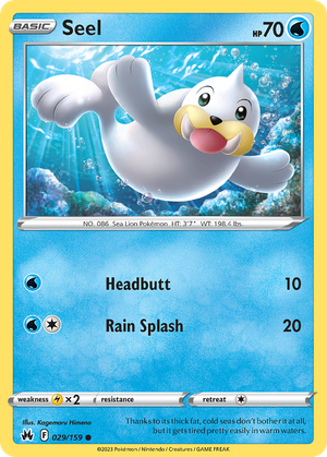 Seel (29/159) - Crown Zenith