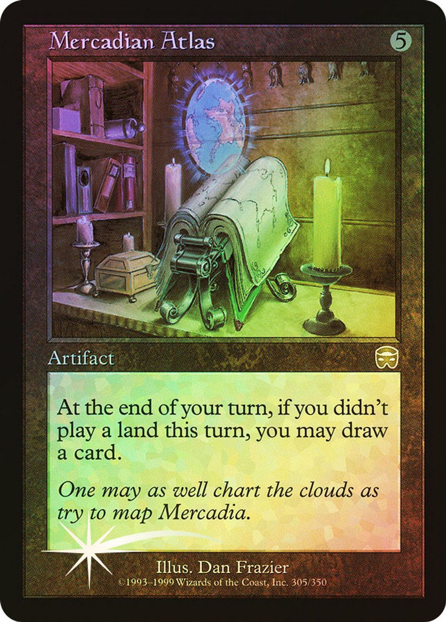 Mercadian Atlas (Mercadian Masques - Foil) Trading Card