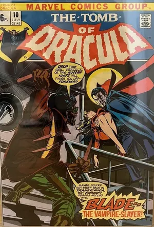 Tomb of Dracula #10 (U.K. Price Variant)