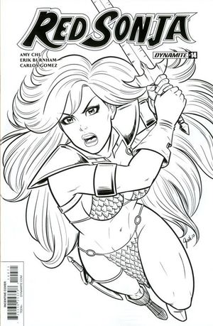 Red Sonja #14 (Cover G 20 Copy Lagace B&w Inc)