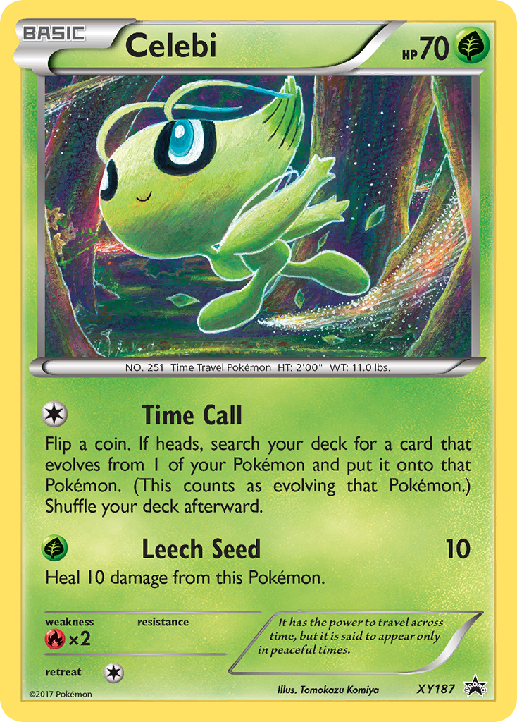 Celebi (XY187) - XY Black Star Promos Pokémon Card