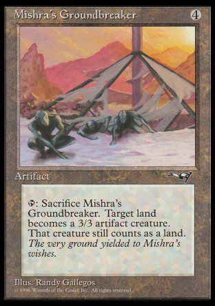 Mishra's Groundbreaker (Alliances) Trading Card