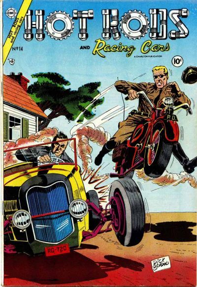Hot Rods and Racing Cars #14 Comic