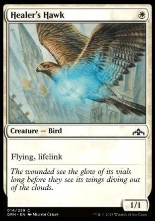 Healer's Hawk (Guilds of Ravnica) Trading Card