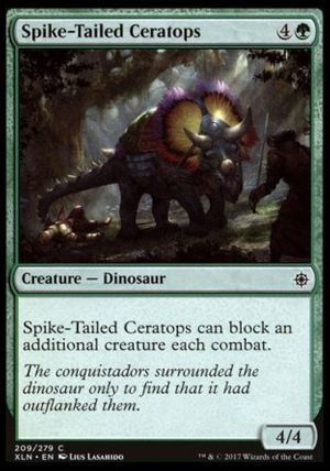 Spike-Tailed Ceratops (Ixalan)