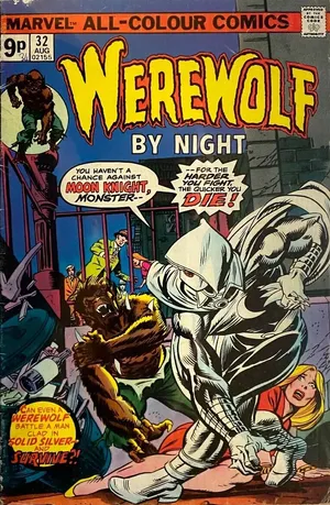 Werewolf by Night #32 (U.K. Price Variant)