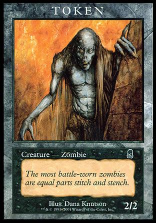 Zombie (Player Rewards Tokens) Trading Card