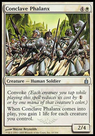 Conclave Phalanx (Ravnica: City of Guilds) Trading Card