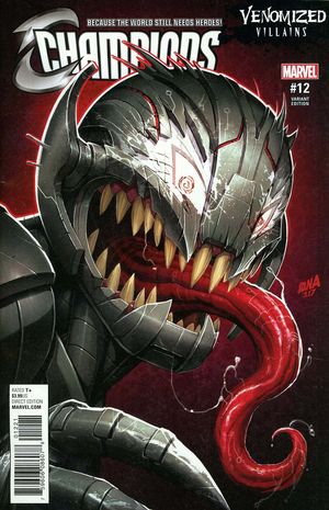 Champions #12 (Venomized Ultron Variant Se)