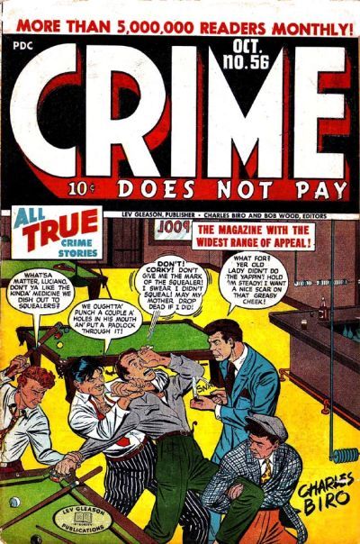 Crime Does Not Pay #56 Comic