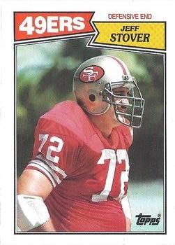 Jeff Stover 1987 Topps #119 Sports Card