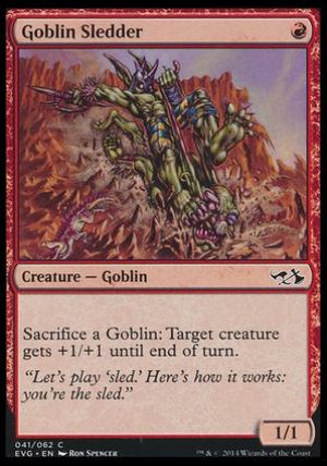 Goblin Sledder (Duel Decks : Anthology)