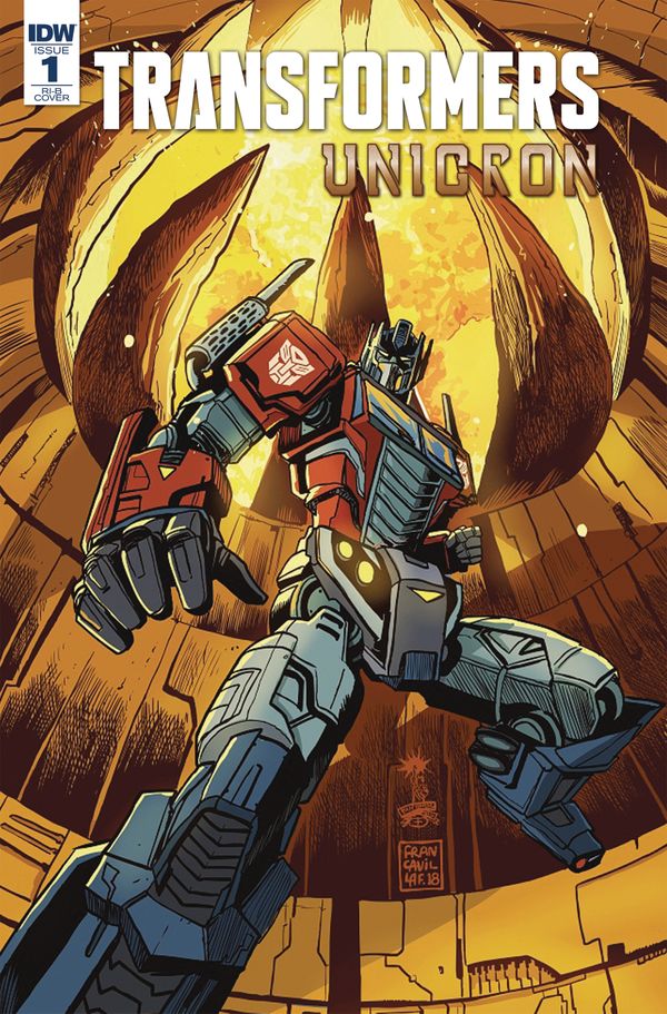 Transformers Unicron #1 (Retailer Incentive Edition B)