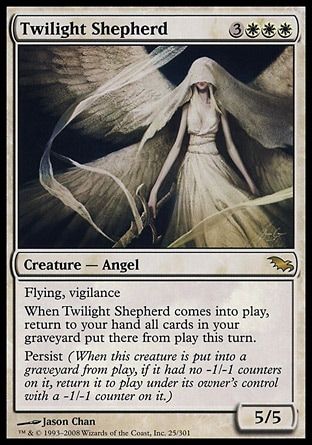 Twilight Shepherd (Shadowmoor) Trading Card