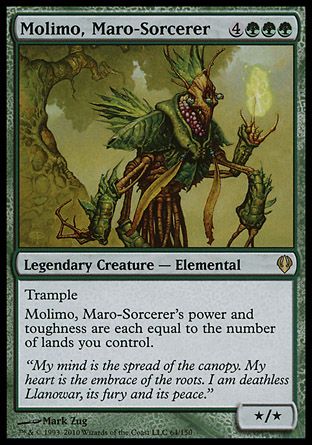 Molimo, Maro-Sorcerer (Archenemy - decks) Trading Card