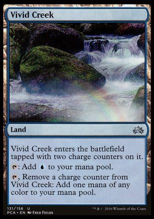 Vivid Creek (Planechase Anthology decks) Trading Card