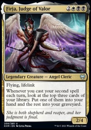 Firja, Judge of Valor (Kaldheim)