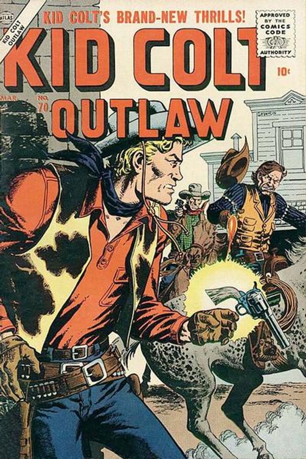 Kid Colt Outlaw #70