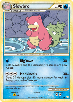 Slowbro (52/123) - HeartGold & SoulSilver