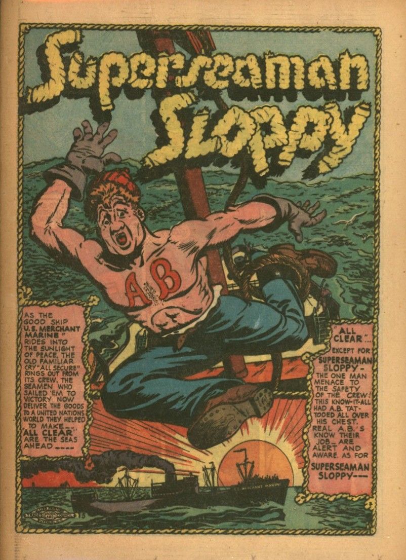Superseaman Sloppy #nn Comic