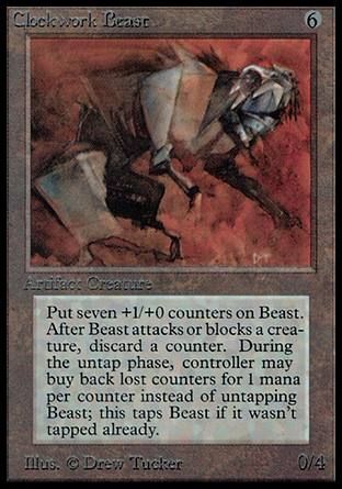 Clockwork Beast (Alpha) Trading Card