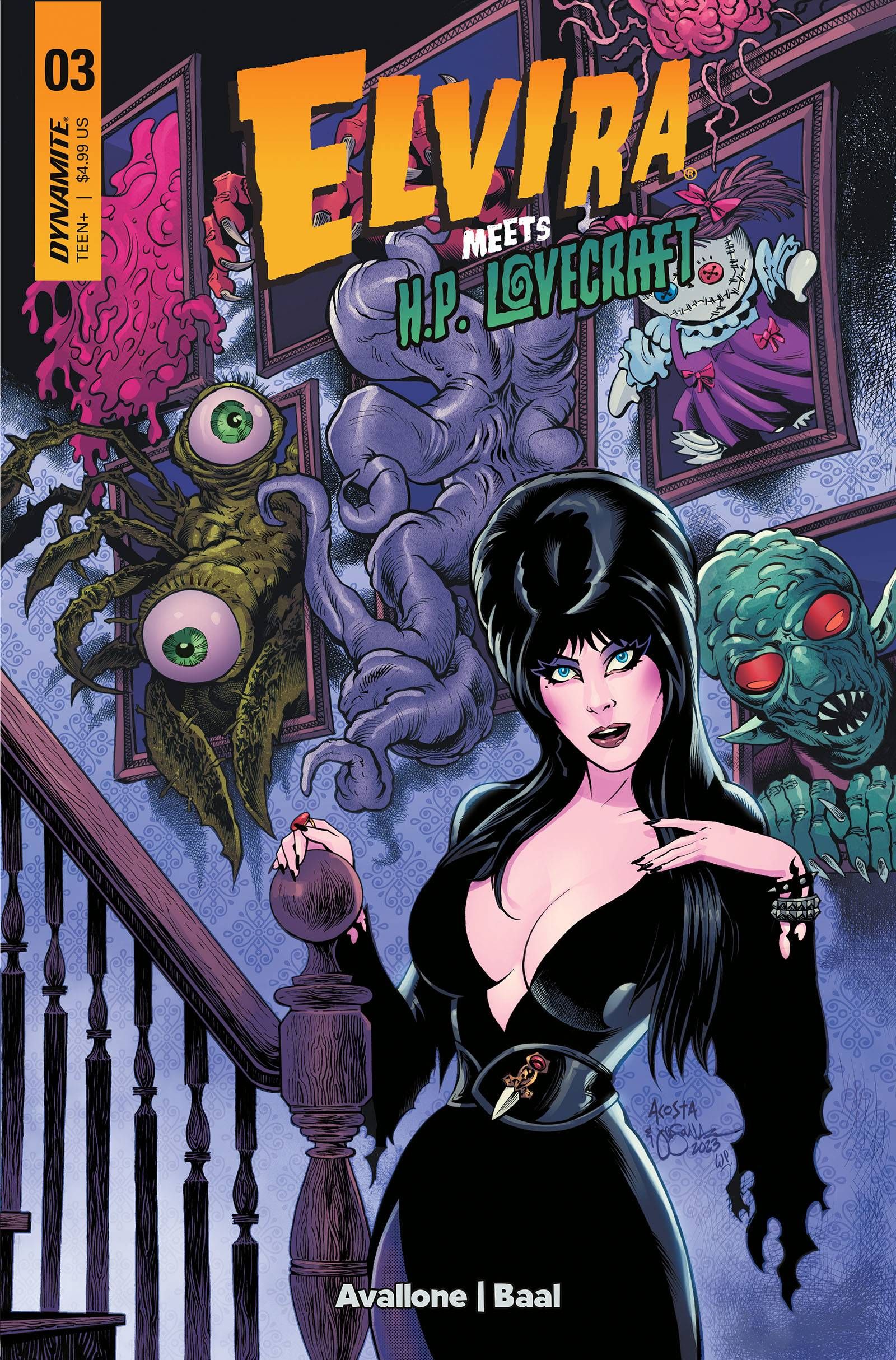 Elvira Meets H.P. Lovecraft #3 Comic
