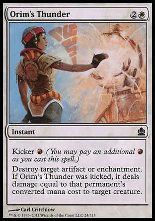 Orim's Thunder (MTG Commander) Trading Card