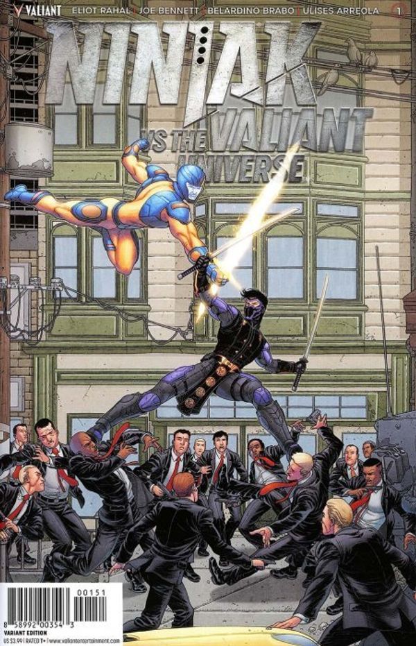 Ninjak vs the Valiant Universe #1 (Cover E 20 Copy Cover Portela)