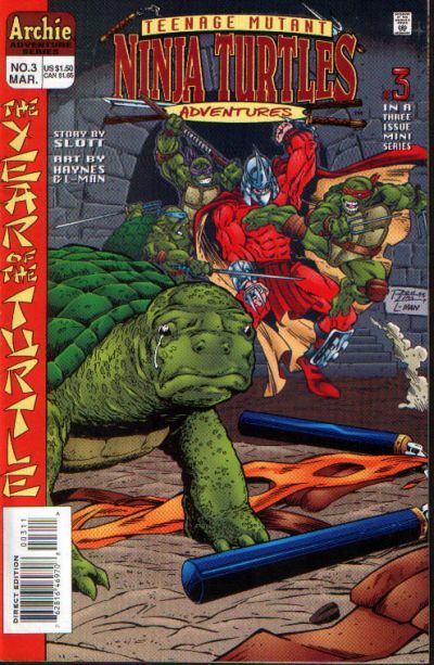 Teenage Mutant Ninja Turtles Adventures #3 Comic