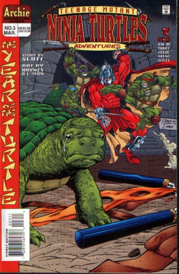 Teenage Mutant Ninja Turtles Adventures #3