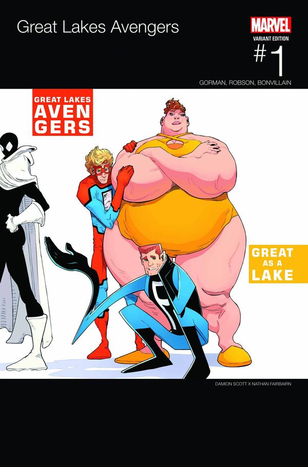 Great Lakes Avengers #1 (Hip Hop Variant)