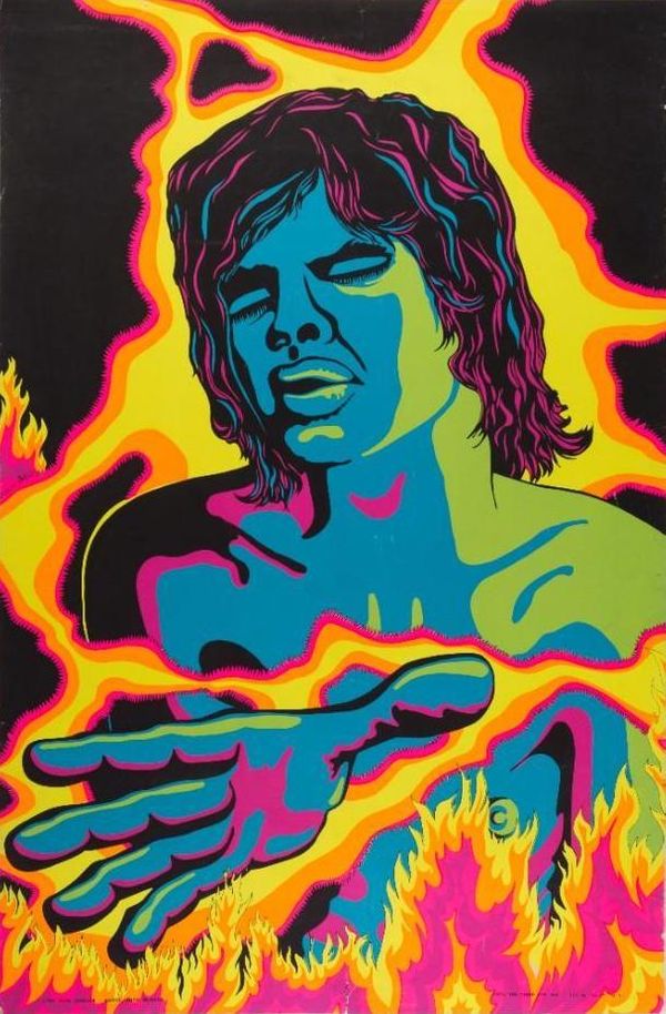 Mick Jagger Headshop Poster 1970 Value - GoCollect (newly-created ...