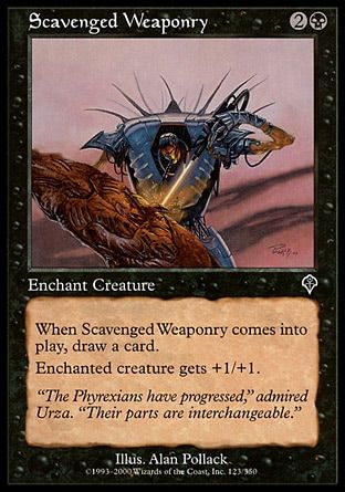 Scavenged Weaponry (Invasion) Trading Card