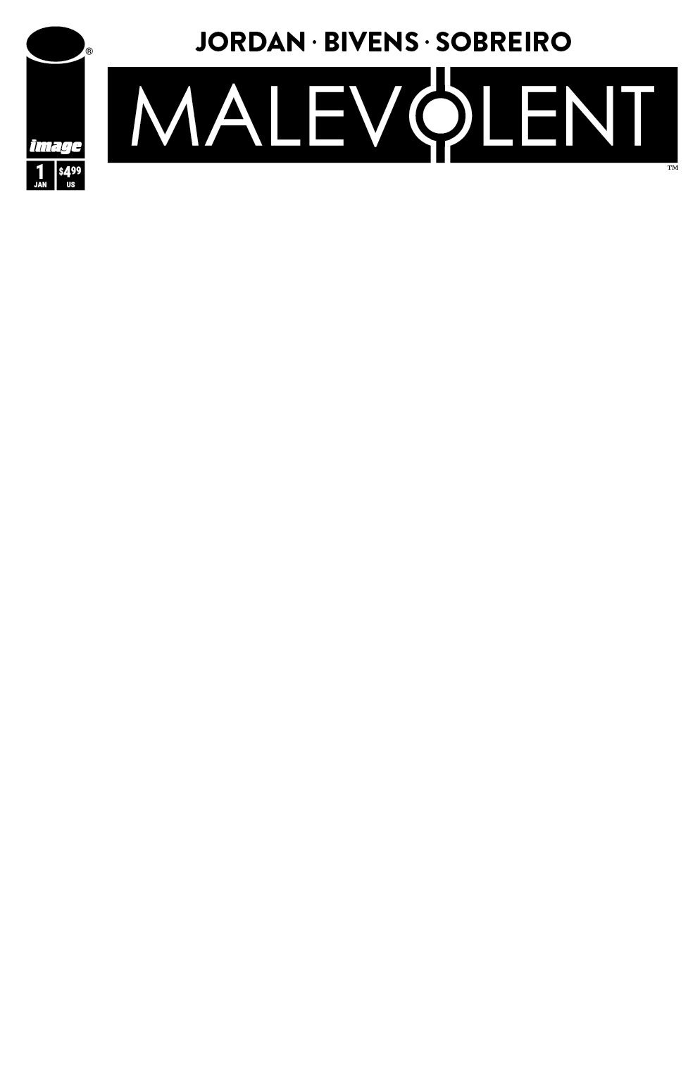 Malevolent #1 (Cvr F Blank Sketch Variant) Comic