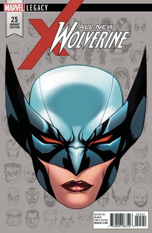 All New Wolverine #25 (Mckone Legacy Headshot Variant Leg)