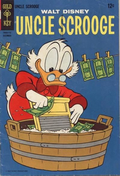 Uncle Scrooge #72 Comic