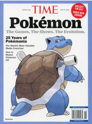 Time Special Edition: Pokemon #nn (Blastoise Cover)