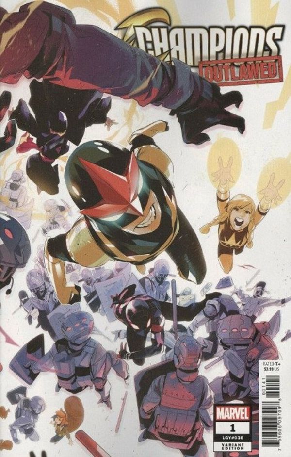 Champions #1 (Di Meo Variant Cover)