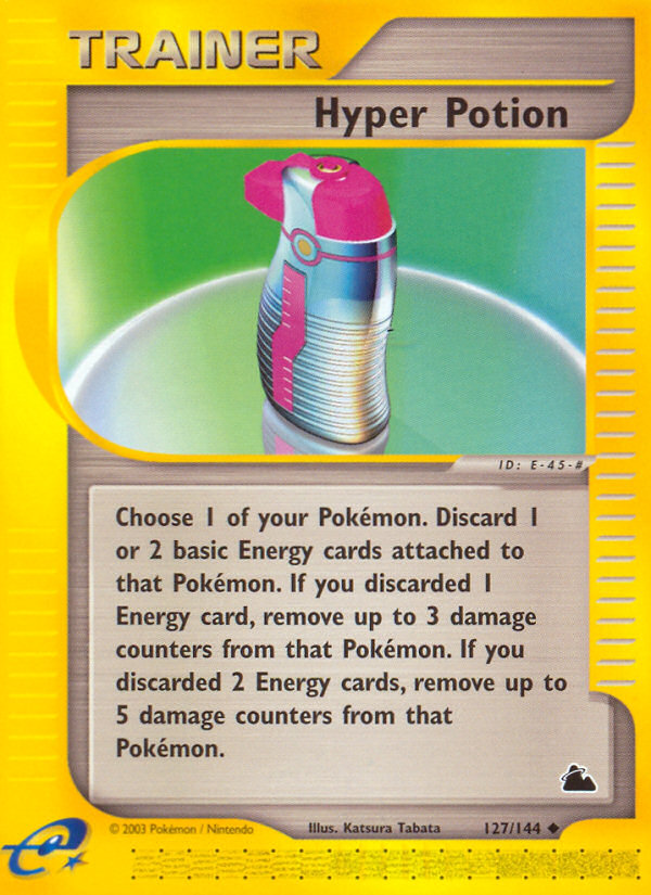 Hyper Potion (127/144) - Skyridge Pokémon Card