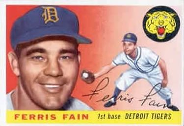 Ferris Fain 1955 Topps #11 Sports Card