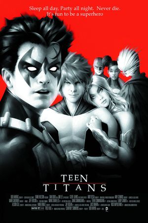 Teen Titans #8 (Movie Poster Variant Cover)